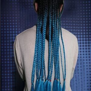 Faux Blue Ombré Hair Extensions So Cool New in Packaging